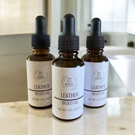 BEARD OIL - LEATHER