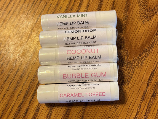 All Natural Lip Balms - nourish & soothe