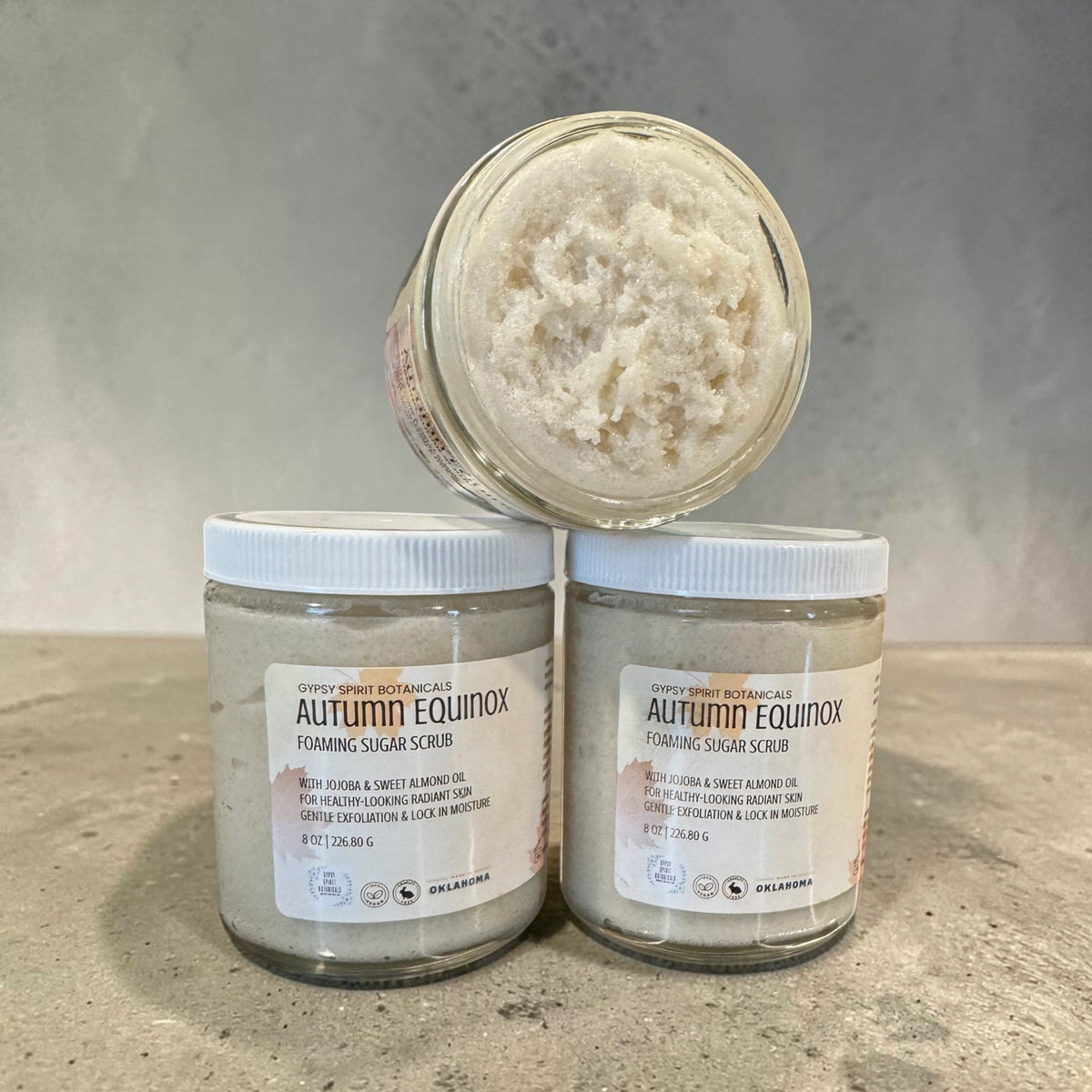 Foaming Sugar Scrubs