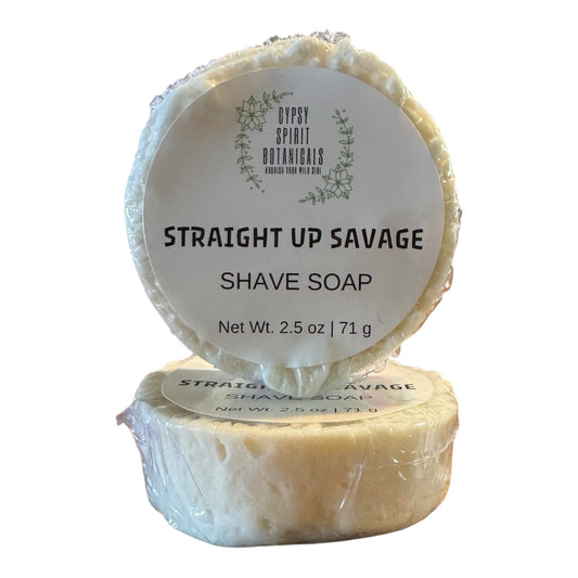 STRAIGHT UP SAVAGE SHAVE SOAP